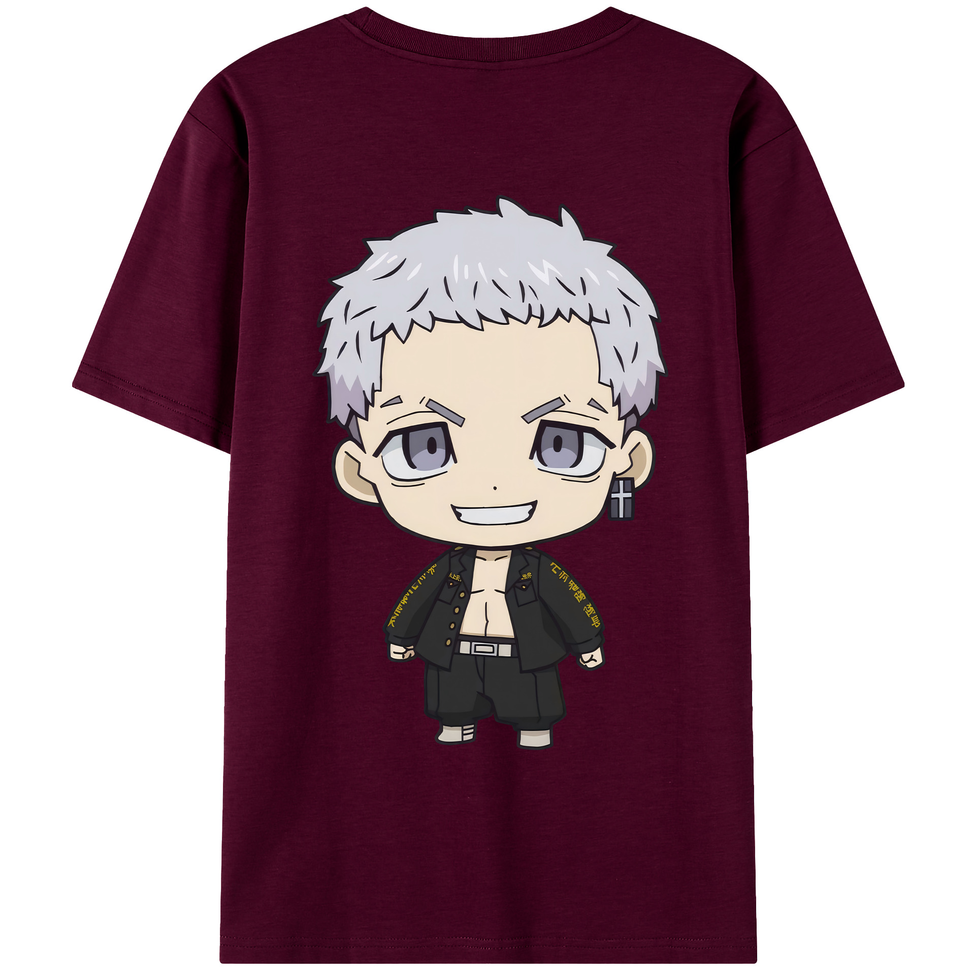 （画像用） 東京リベンジャーズ Tokyo Revengers レディース半袖Tシャツ(バックプリント)